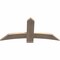 Ekena Millwork Bellingham Smooth Timber Gable Bracket, Douglas Fir, 48"W x 24"H x 1 1/2"D x 5 1/2"F, 12/12 Pitch GBW048X24X0206BEL00SDF - alternate 5